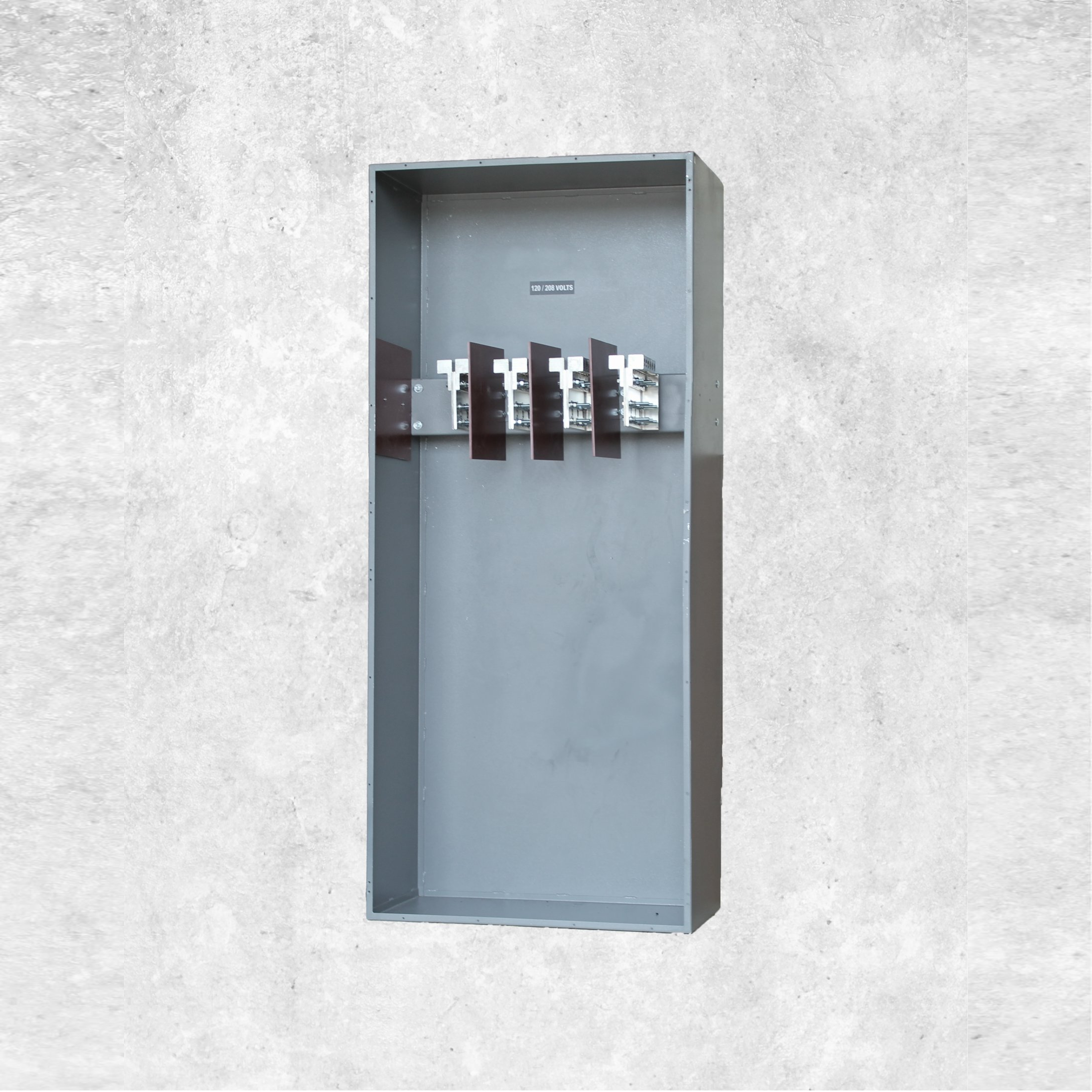 Nav-Tech Con Edison-approved copper detail box (EO series service entrance box)