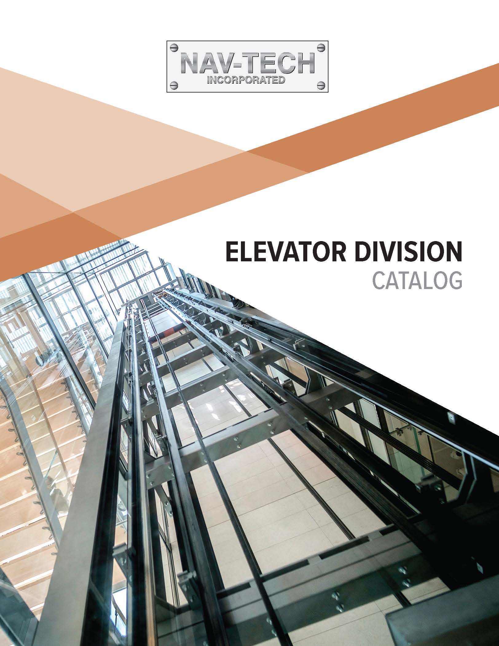 Nav-Tech Elevator Division Catalog cover