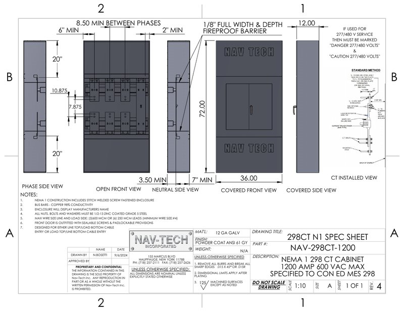 298CT-1200 drawing