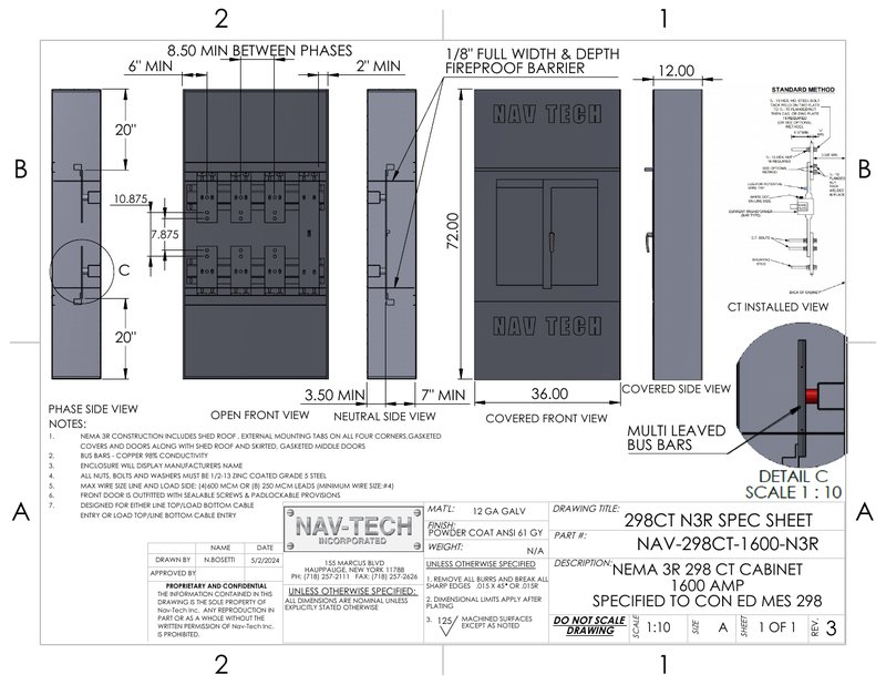 298CT-1600-N3R drawing