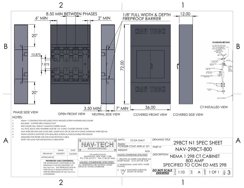 298CT-800 drawing