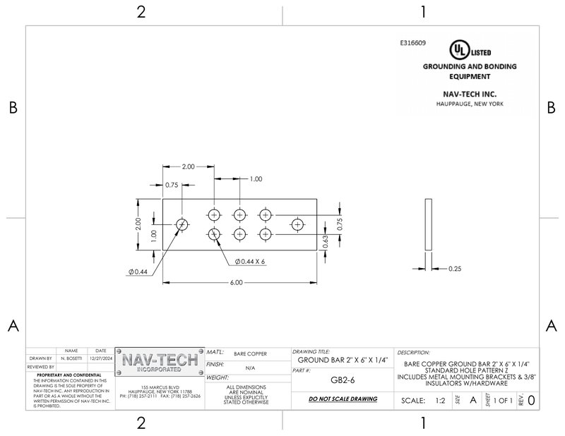 GB2-6 drawing