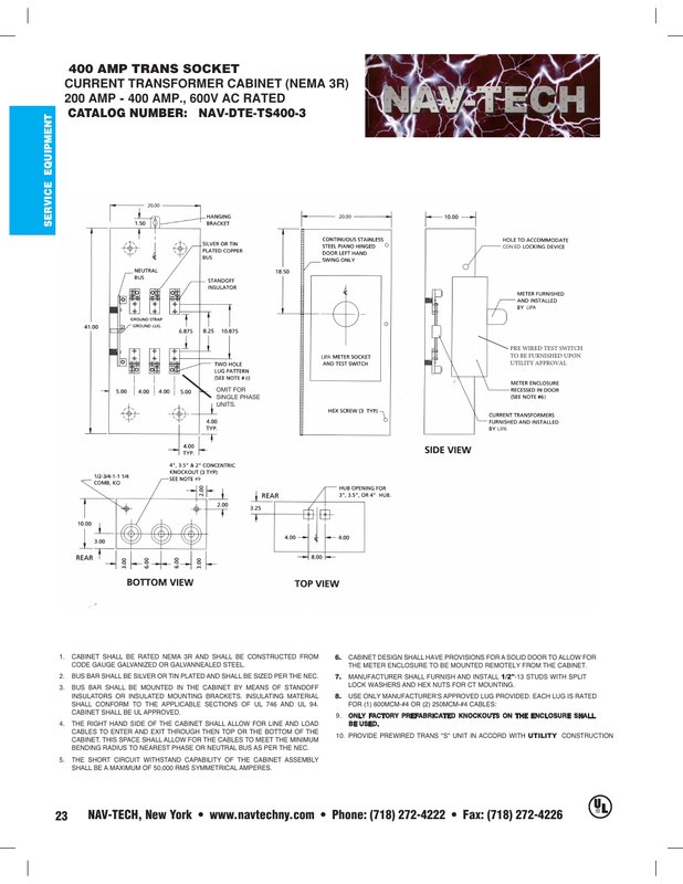 DTE Energy Trans-Socket drawing