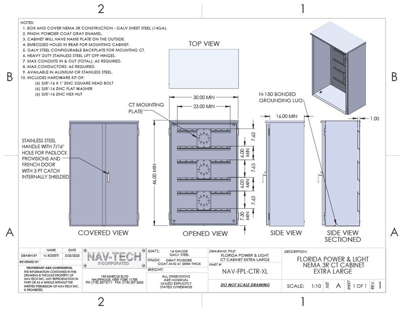 NAV-FPL-CTR-463015 drawing