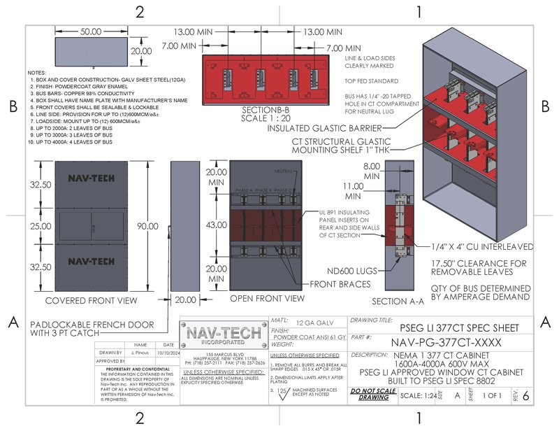 PSEG LI 377CT drawing