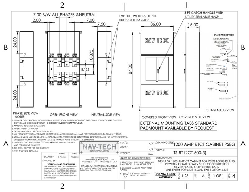 TS-RT12CT-500(3) drawing