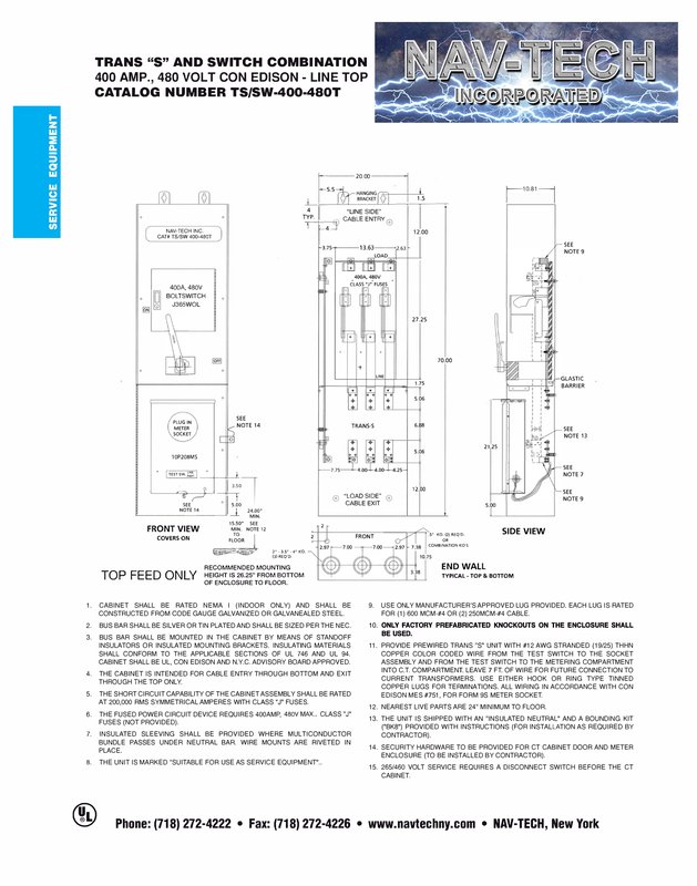 TSSW-400-480T drawing