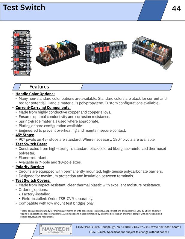 Test Switch drawing
