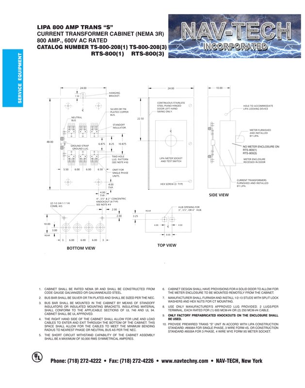 TS-800-208 drawing